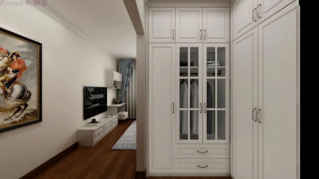 主卧带衣帽间设计案例 主卧带衣帽间设计案例